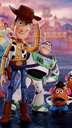 Woody and Buzz Lightyear from Toy Story 4