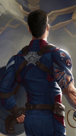 Captain America from Avengers Endgame