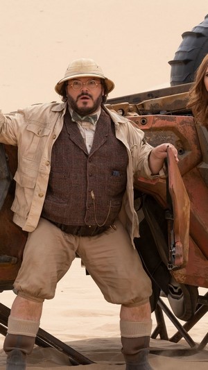 Jack Black from Jumanji 3 The Next Level