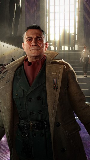 Man in military uniform with medal