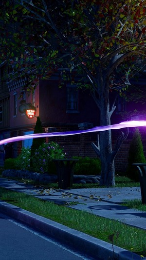 Destroy All Humans! purple energy beam