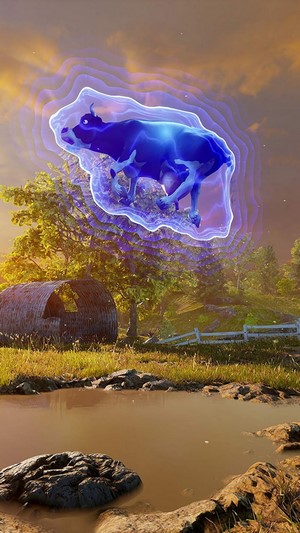 Destroy All Humans! Flying Cow