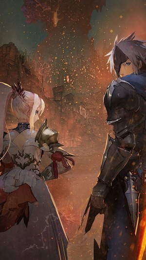 Alphen and Shionne from Tales of Arise