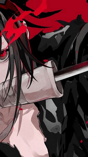 Hyakkimaru from Dororo holding a sword