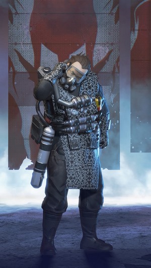 Caustic from Apex Legends