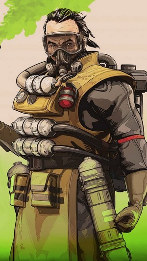 Caustic from Apex Legends