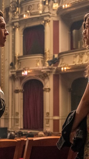 Peter Parker and MJ from Spider-Man: Far From Home