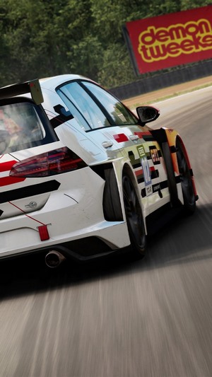 GRID 2019 racing car on track