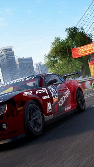 Chevrolet Camaro GT4.R race car in GRID 2019