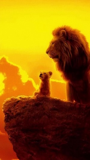 Mufasa and Simba from The Lion King