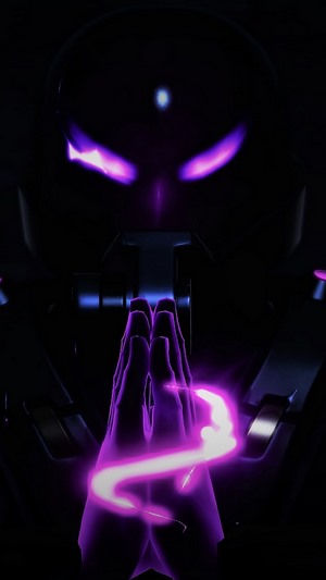 Fortnite Tempest with glowing hands