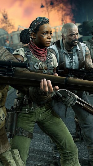 Zombie Army 4: Dead War characters with guns