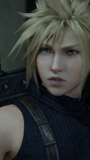 Cloud Strife from Final Fantasy 7 Remake