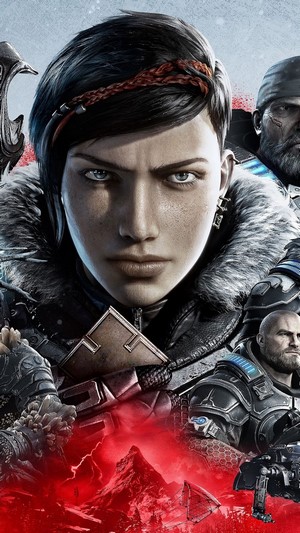 Kait Diaz and allies from Gears 5