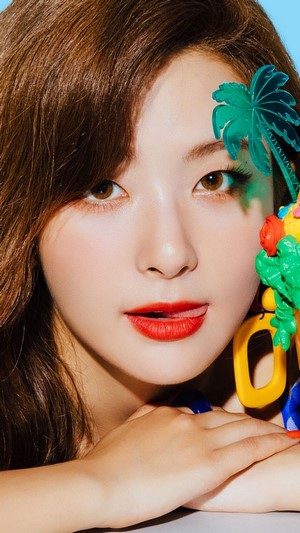 Seulgi from Red Velvet in Power Up concept