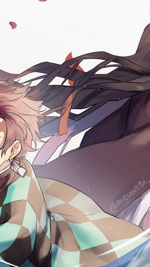 Tanjirou and Nezuko from Kimetsu no Yaiba