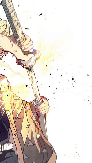 Zenitsu Agatsuma from Kimetsu no Yaiba