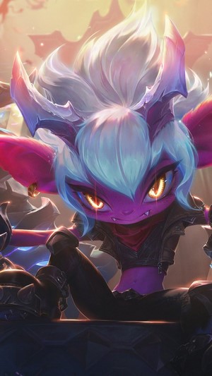Demon Tristana from League of Legends