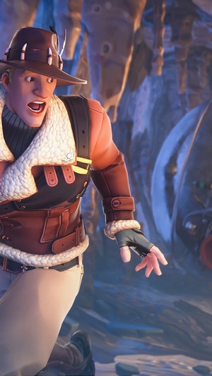 Jonesy from Fortnite in an adventurer outfit