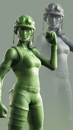 Toy Trooper skin from Fortnite