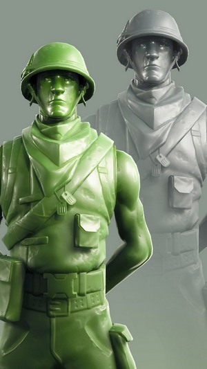 Plastic Patroller skin from Fortnite