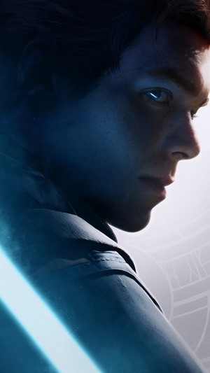 Cal Kestis from Star Wars Jedi Fallen Order with Lightsaber
