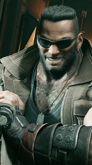 Barret Wallace from Final Fantasy 7 Remake