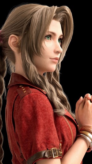 Aerith Gainsborough from Final Fantasy 7 Remake