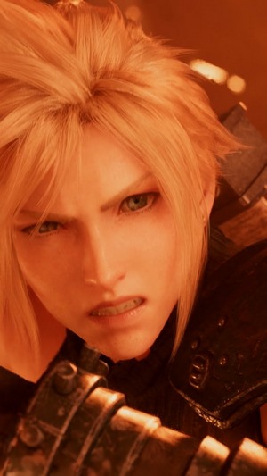 Cloud Strife from Final Fantasy 7 Remake