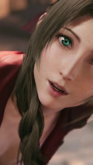 Aerith Gainsborough from Final Fantasy 7 Remake