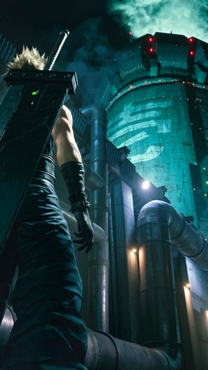 Cloud Strife from Final Fantasy 7 Remake