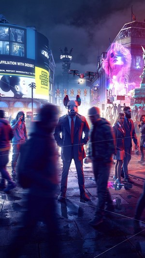 Watch Dogs Legion: Man in Pig Mask in London