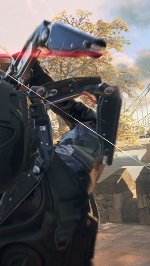 Watch Dogs Legion robot with bow and arrow