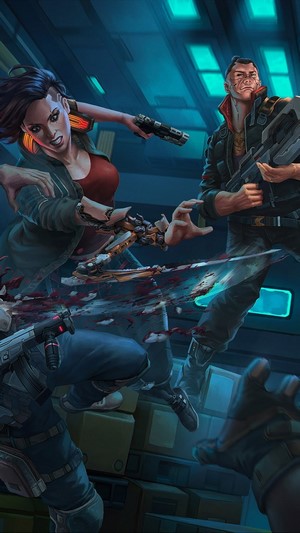 Cyberpunk 2077 V fighting