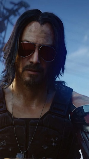 Johnny Silverhand from Cyberpunk 2077