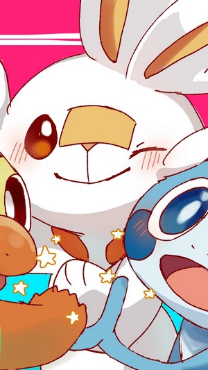 Grookey Scorbunny Sobble Pokemon Sword and Shield