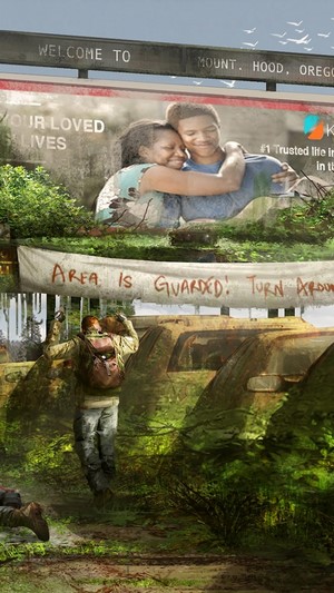 The Last of Us Part 2 Mount Hood Billboard