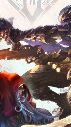 Strife and War from Darksiders Genesis