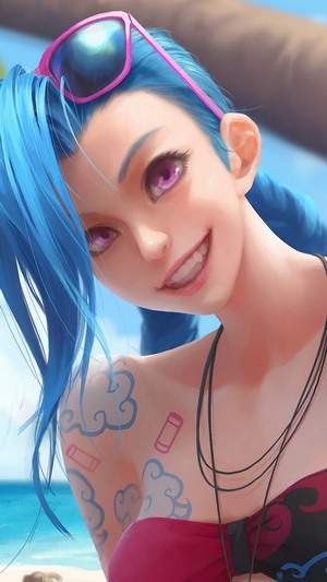 Jinx Pool Party LoL