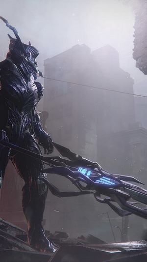 The Surge 2 character with glowing weapon
