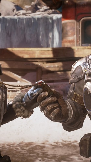 Kait Diaz and Marcus Fenix from Gears 5