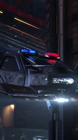 Cyberpunk 2077 Police Car