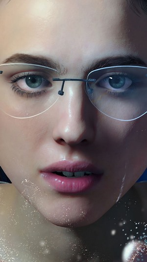 Mama from Death Stranding, Margaret Qualley