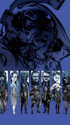 Death Stranding characters lineup