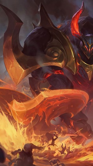 Infernal Mordekaiser from League of Legends