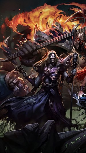 Pentakill Mordekaiser from League of Legends