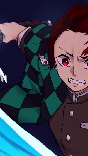 Tanjirou Kamado from Kimetsu No Yaiba