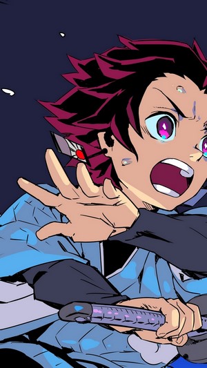 Tanjiro Kamado from Kimetsu No Yaiba