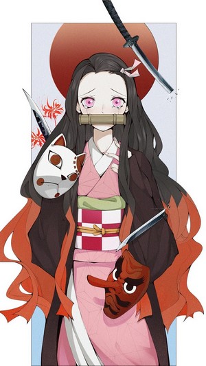 Nezuko Kamado from Kimetsu No Yaiba
