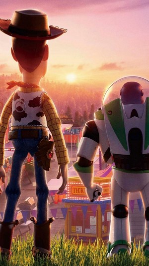 Woody and Buzz Lightyear from Toy Story 4